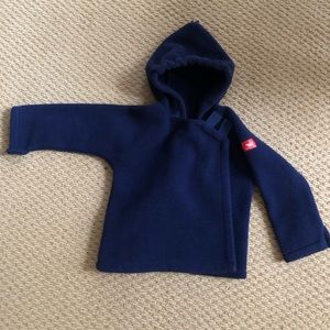 Widgeon navy thick fleece 24mo